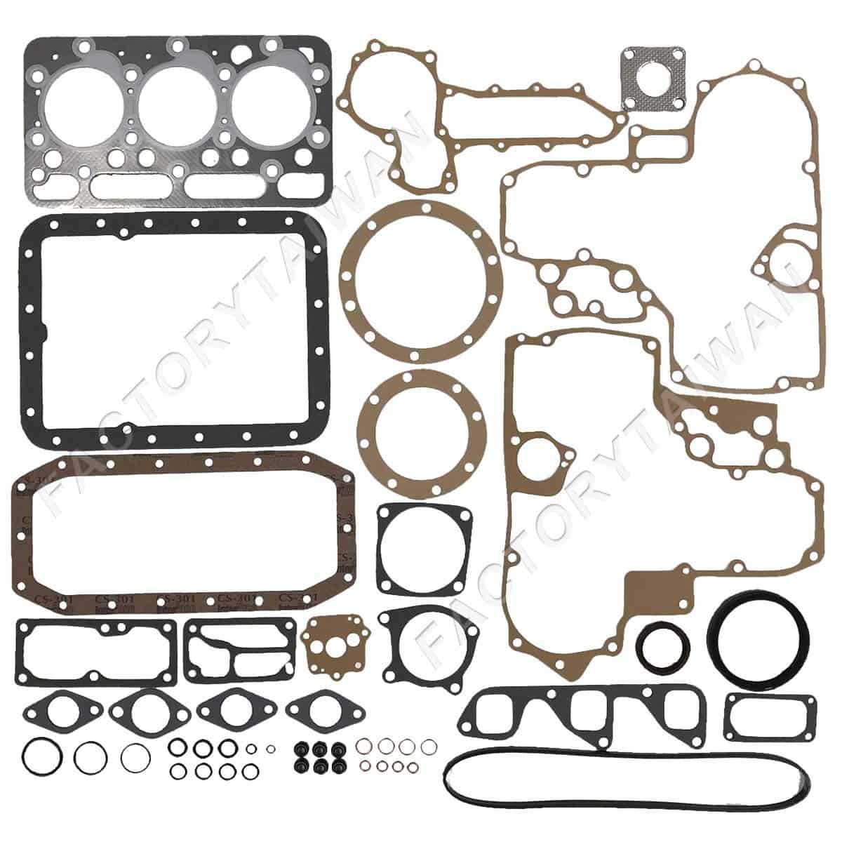 Juego completo de juntas para Kubota D1403 / 3D80 (100%