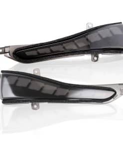 Espejo LED de señal de giro secuencial, luz de