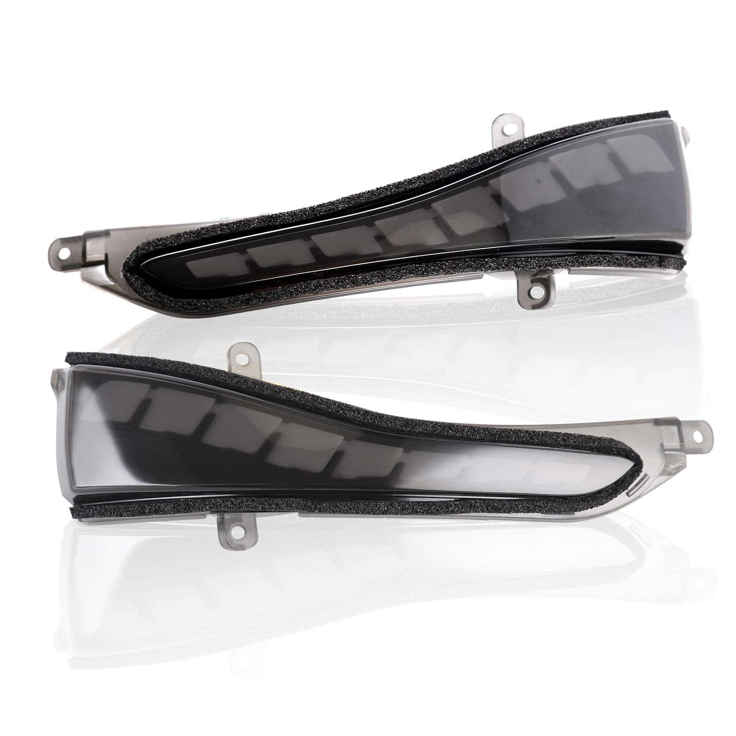 Espejo LED de señal de giro secuencial, luz de