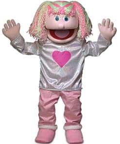 30" Kimmie, Pink Girl, Marioneta de Rendimiento Profesional