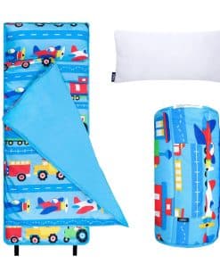 Wildkin Colchoneta de Microfibra con Almohada Reutilizable