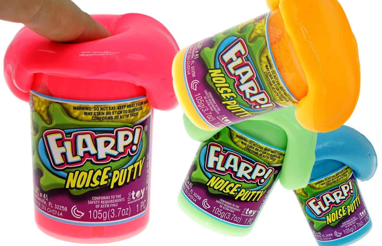 JA-RU Scented Flarp Noise Putty para Niños (24 Unidades - Imagen 6