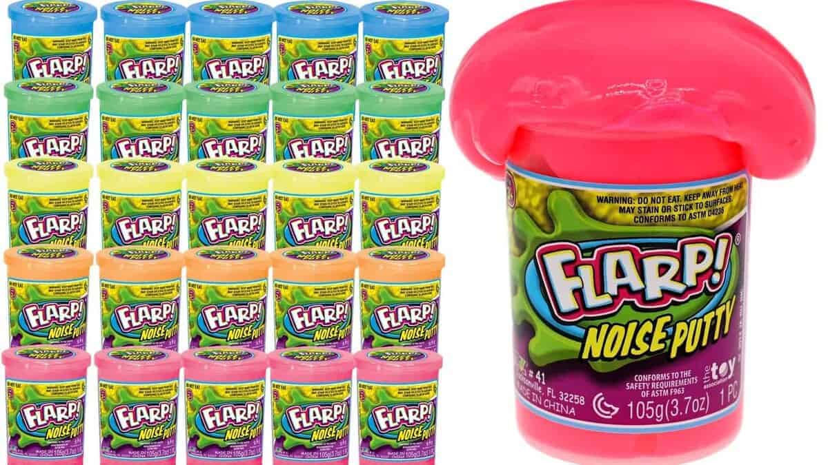 JA-RU Scented Flarp Noise Putty para Niños (24 Unidades