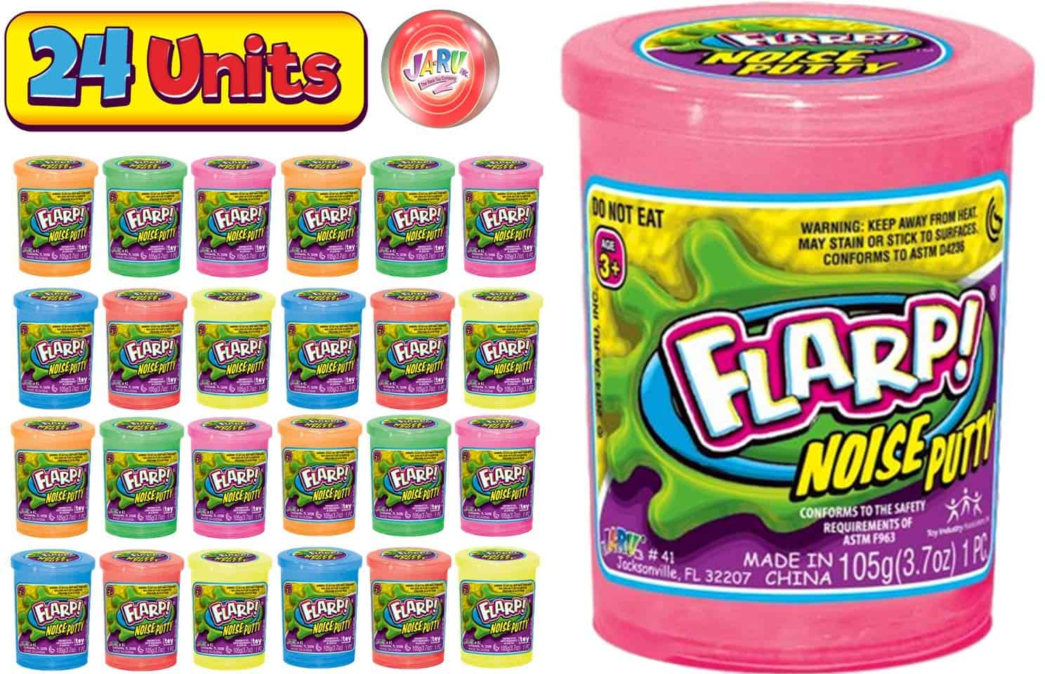 JA-RU Scented Flarp Noise Putty para Niños (24 Unidades - Imagen 5