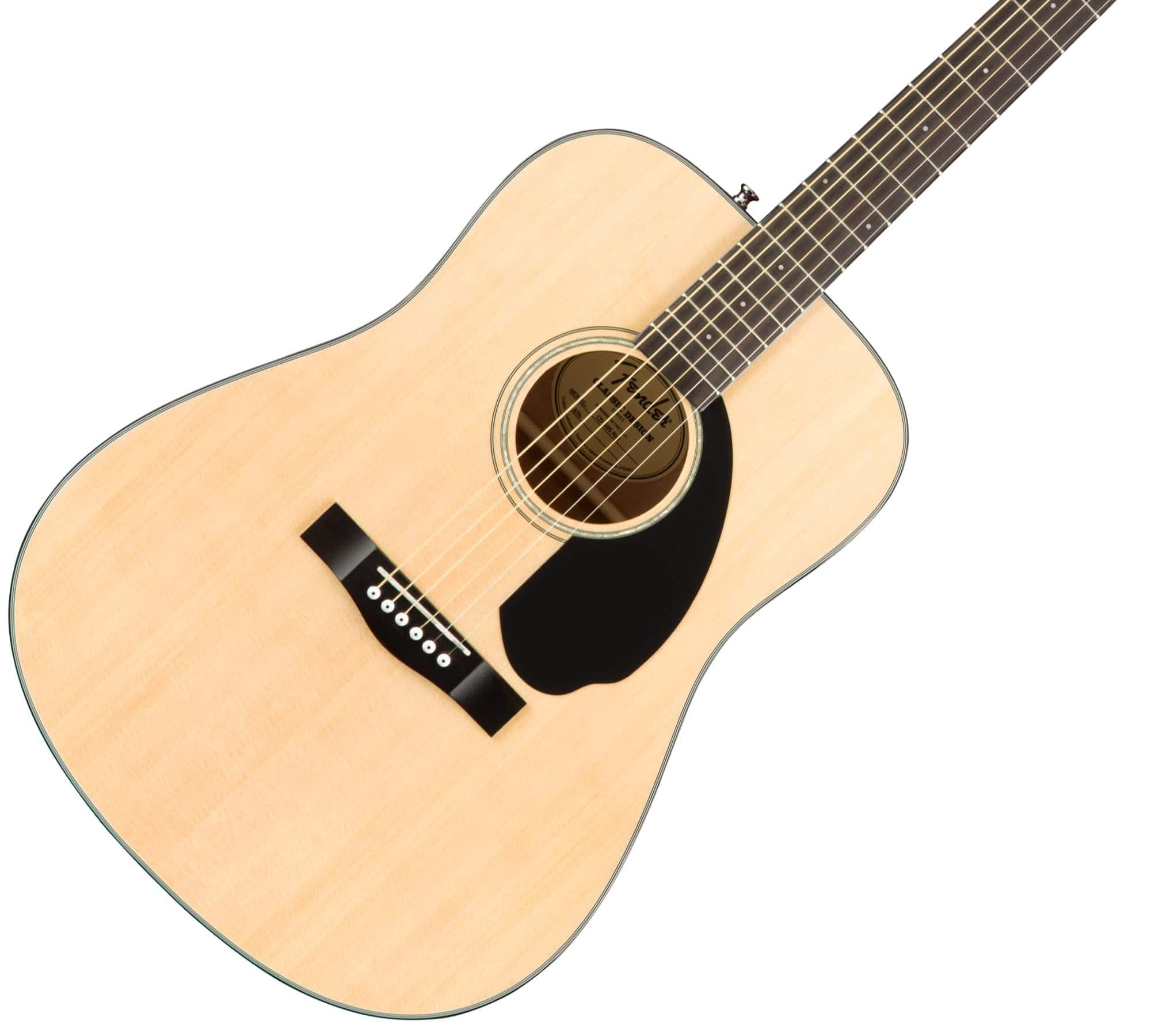 Guitarra Acústica Fender CD-60S con Tapa Sólida Dreadnought - Imagen 5