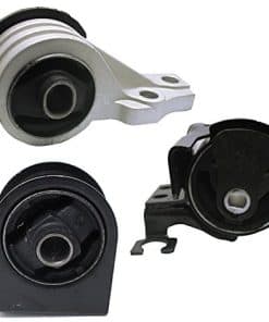 Juego de 3 soportes de motor delantero izquierdo y trasero