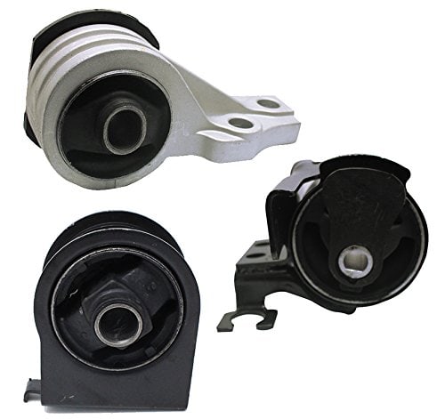 Juego de 3 soportes de motor delantero izquierdo y trasero