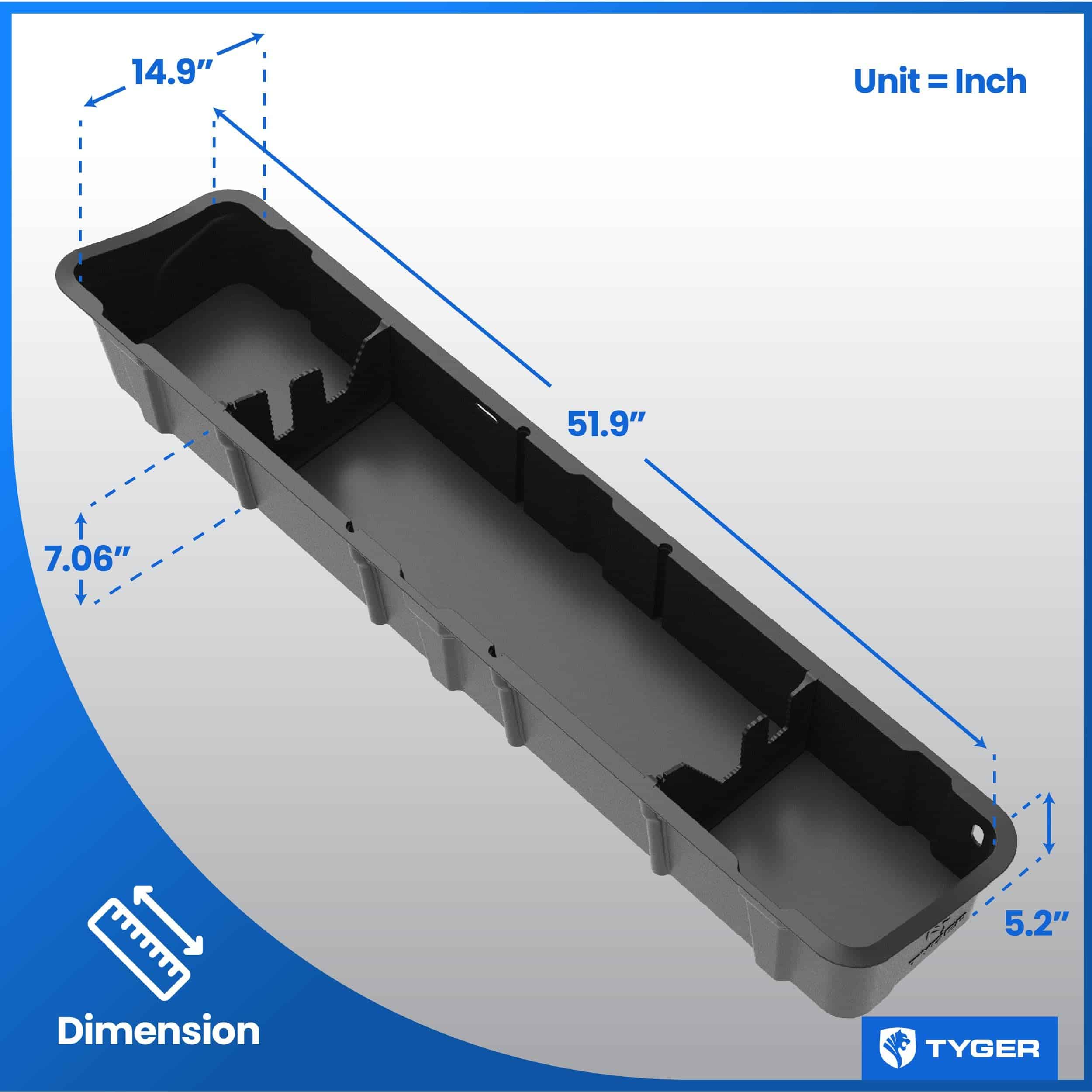Tyger Auto Caja de Almacenamiento Trasero para Asiento - Imagen 6