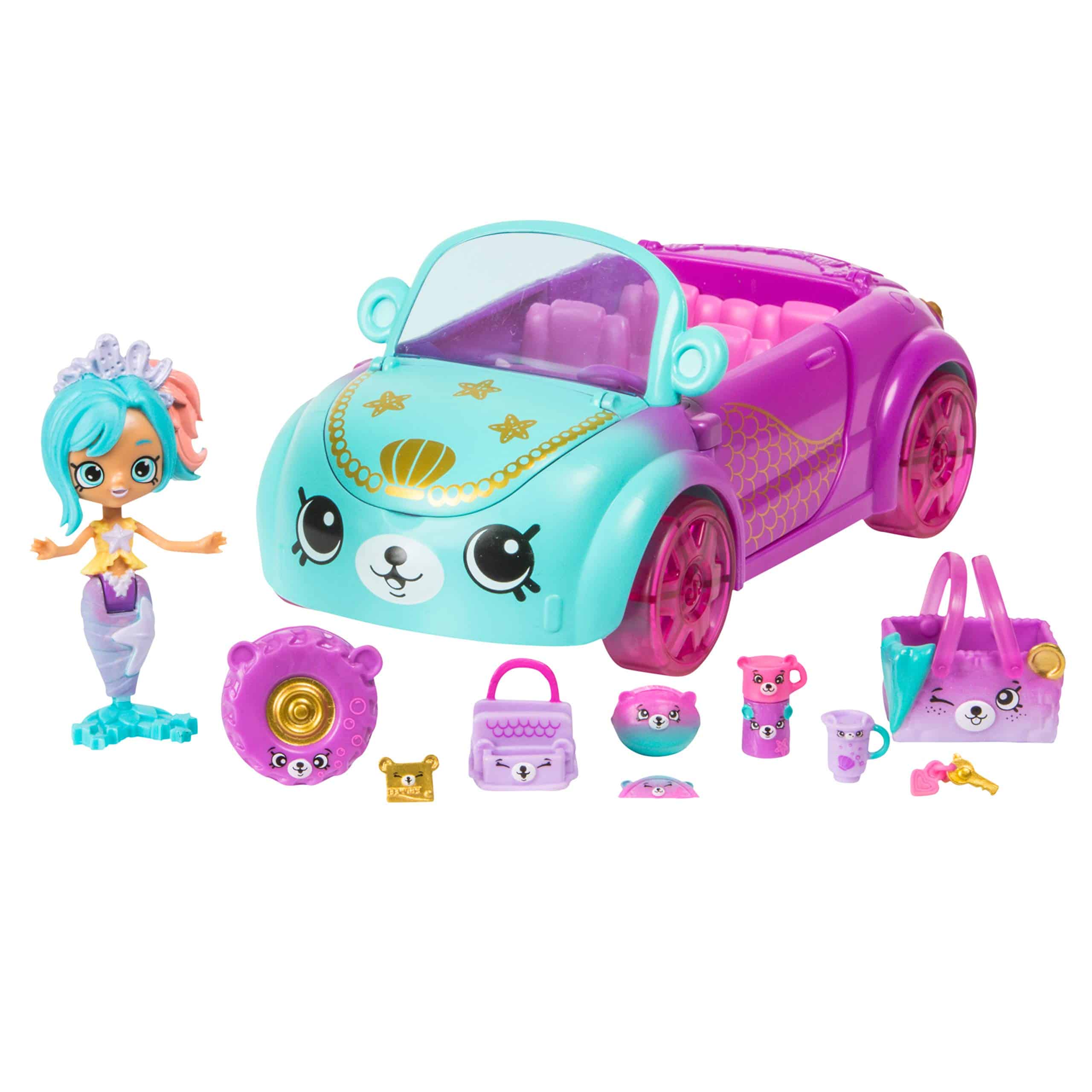 Shopkins Happy Places Mermaid Convertible, Multicolor - Imagen 5