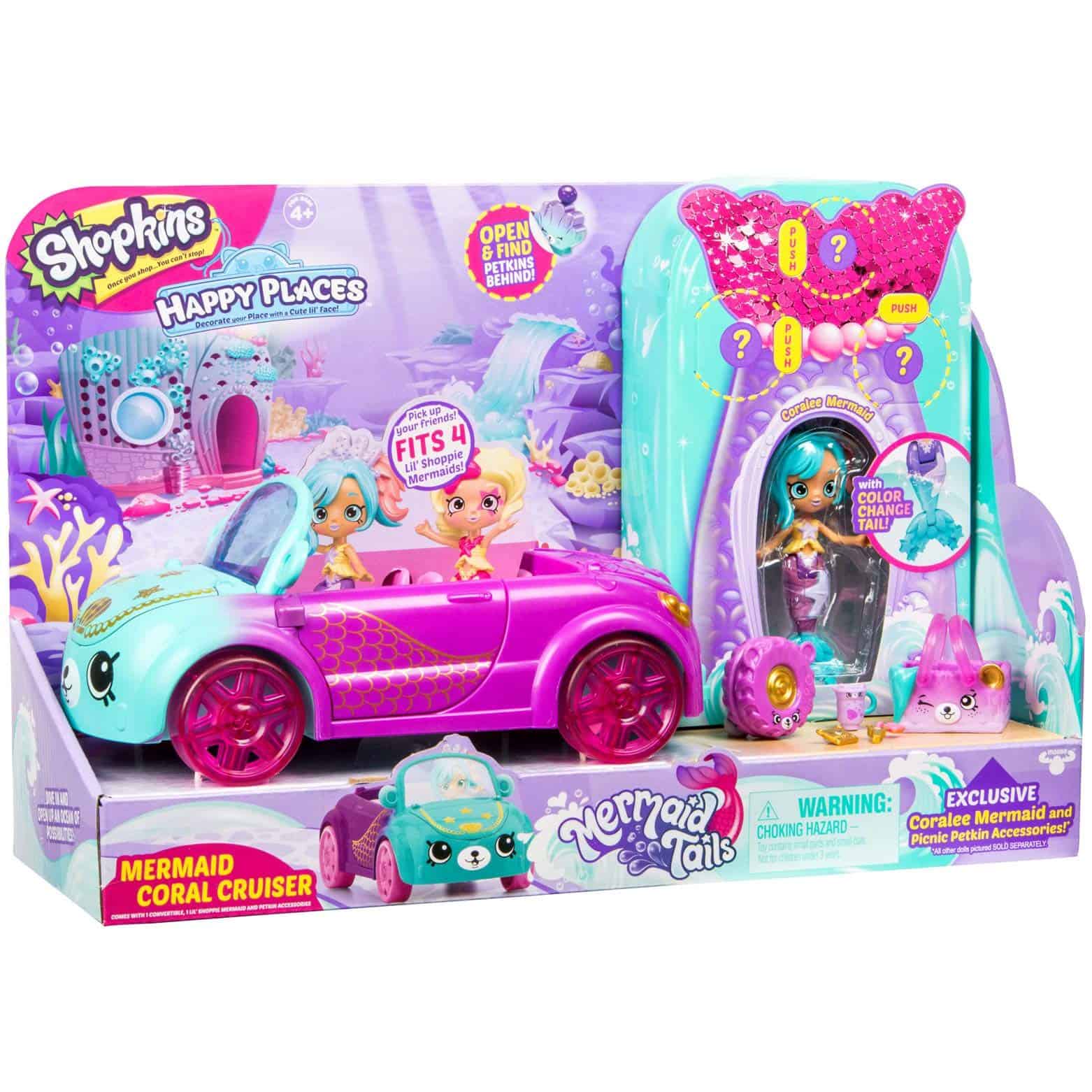 Shopkins Happy Places Mermaid Convertible, Multicolor - Imagen 7