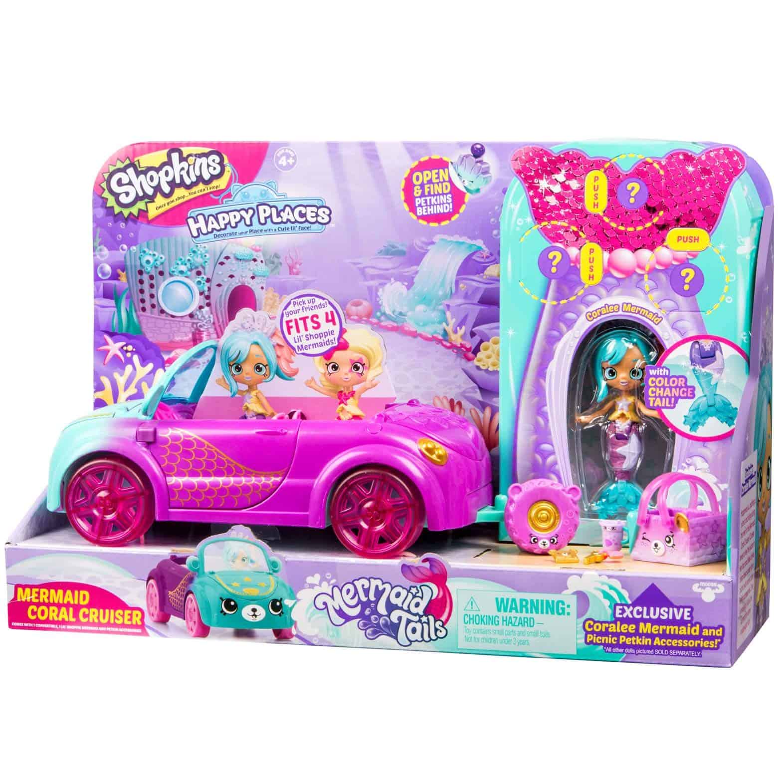 Shopkins Happy Places Mermaid Convertible, Multicolor - Imagen 6