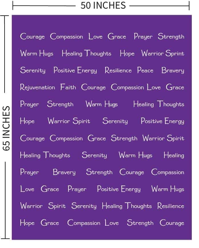 MANTA WOLF CREEK - Manta de Amor y Apoyo (Marca) - Fuerza - Imagen 5