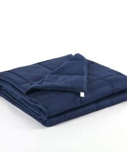 Manta Ponderada RelaxBlanket | 60''x80'', 20 -Azul Marino