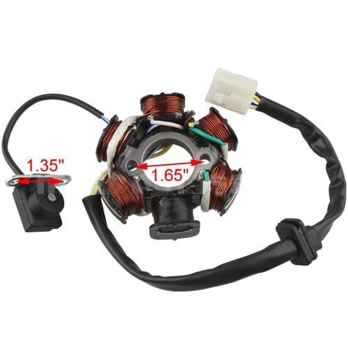 Nuevo Magneto Estator de 6 bobinas 5 cables para ATV Quad - Imagen 3