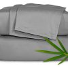 Juego de sábanas Split King de bambú puro, genuino 100%