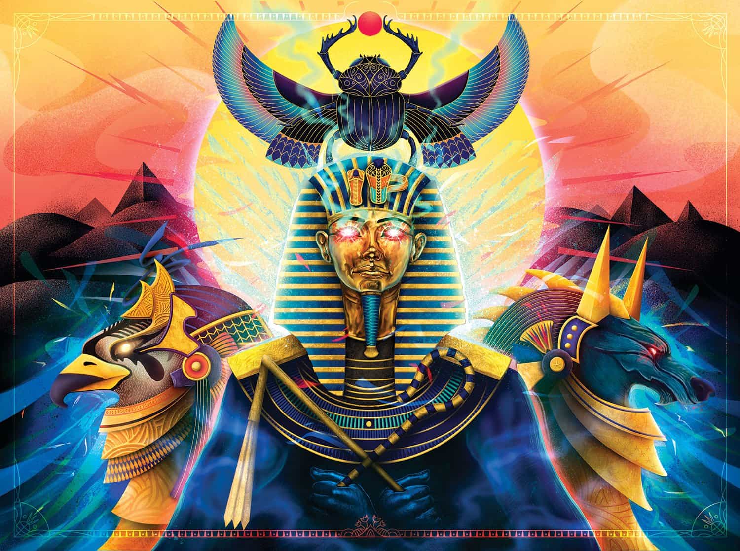 Rompecabezas Hail to The Pharaoh de Bone Owl Puzzles -