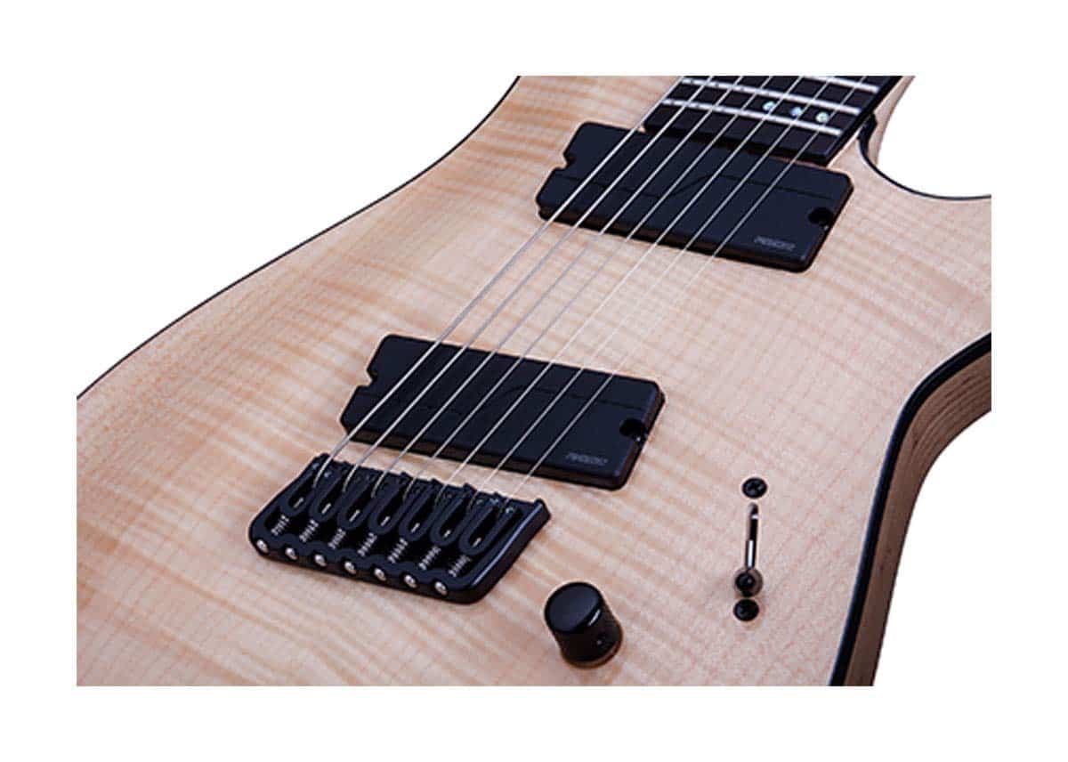 Guitarra Eléctrica de Cuerpo Sólido de 7 -Gloss Natural - Imagen 4