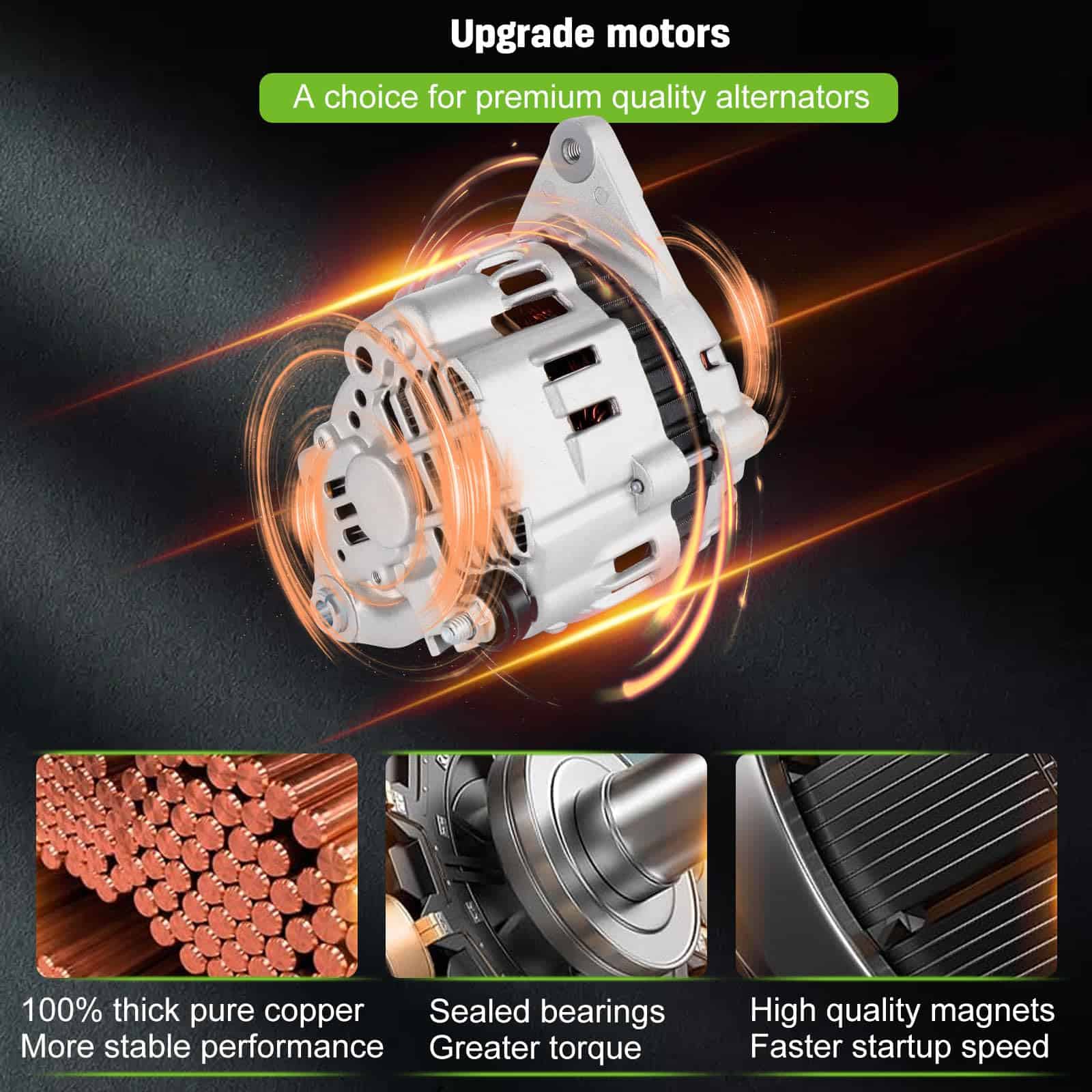 Alternador SCITOO 13787 para Mitsubishi Mirage 1.8L - Imagen 4