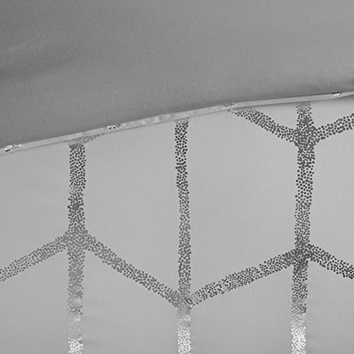 Intelligent Design Raina Set de Edredón Estampado Metálico - Imagen 11