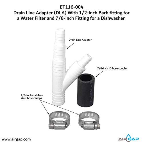 Adaptador de Línea de Desagüe (DLA) con Conexión de Barb de - Imagen 6