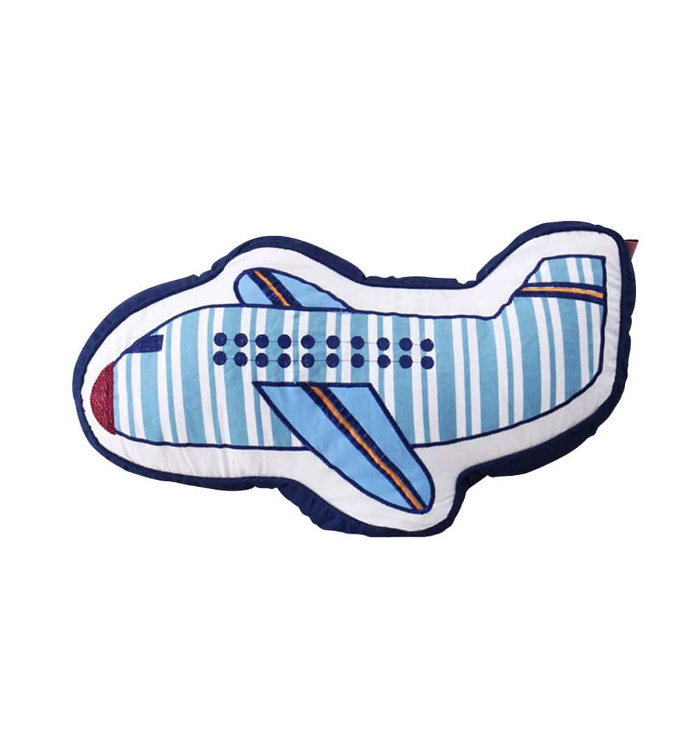 Almohada con Forma de Avión ABREEZE Decorativa para Cama de