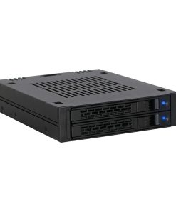 ICY DOCK 2 Bay 2.5 SAS/SATA HDD/SSD Mobile Rack para Bahía
