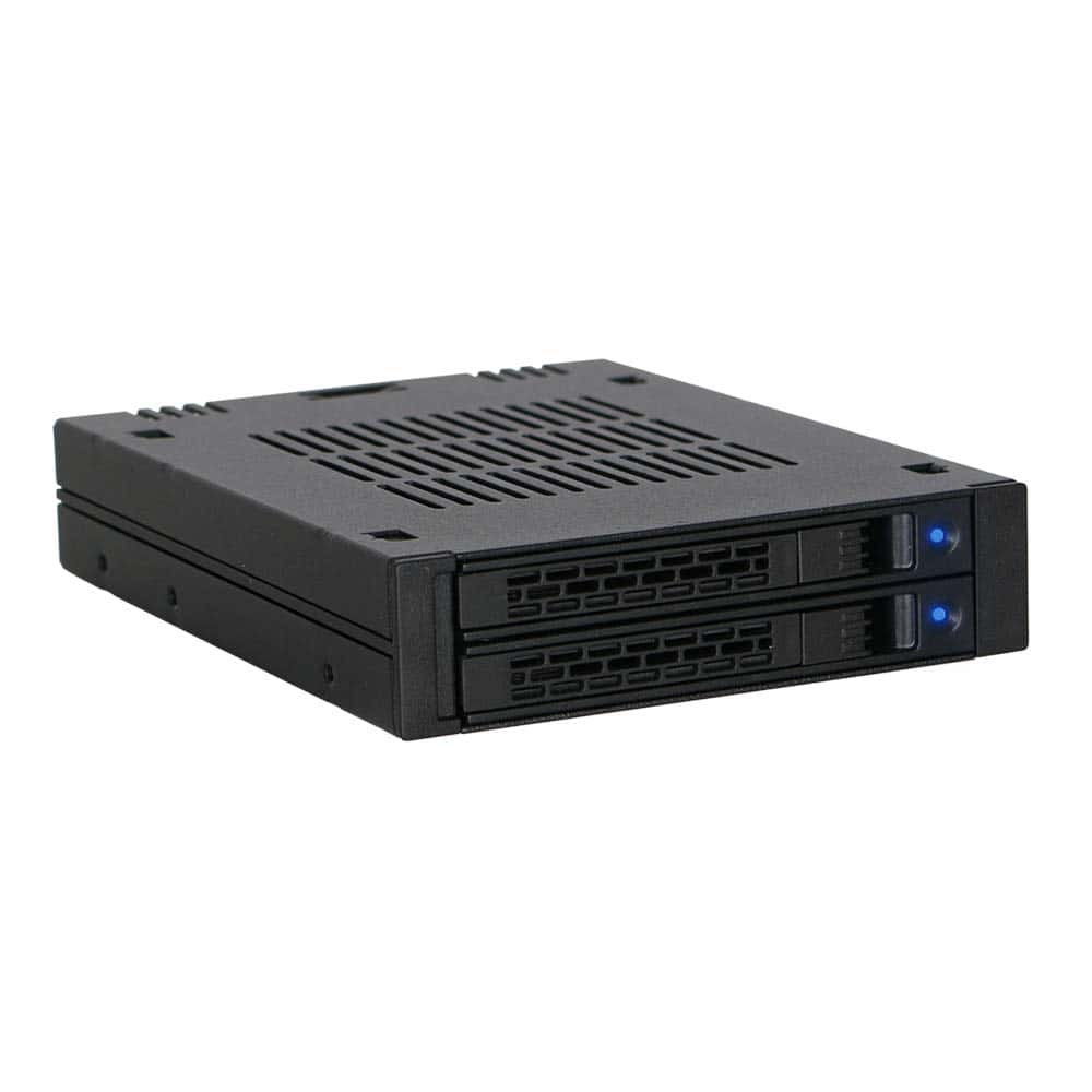 ICY DOCK 2 Bay 2.5 SAS/SATA HDD/SSD Mobile Rack para Bahía