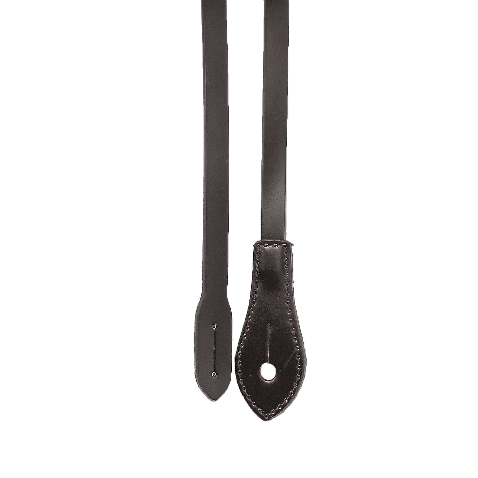 Correa para mandolina de cuero marrón oscuro Walker & - Imagen 3