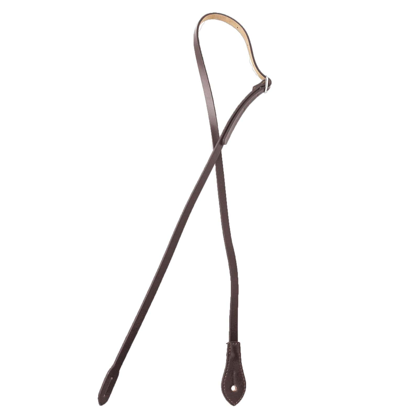 Correa para mandolina de cuero marrón oscuro Walker & - Imagen 6