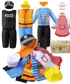 Conjunto de disfraces para niños Jeowoqao, Juego de Rol 11