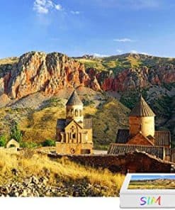 Rompecabezas de Madera Premium - Montañas de Armenia