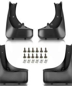 Juego de 4 Guardabarros Splash Guards -RH, Negro