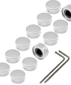 SOLUTEK Tapa de interruptor de pie Guitar Pedal Button Caps