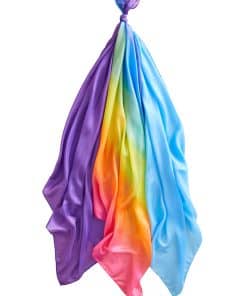 Set de 3 Pañuelos de Seda Sarah's Silks | Arcoíris, Azul