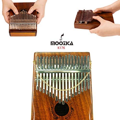 Kalimba Marimba Moozica de 17 Teclas, Instrumento Musical - Imagen 4