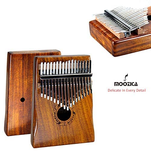 Kalimba Marimba Moozica de 17 Teclas, Instrumento Musical - Imagen 3