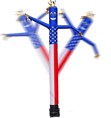 HI SUYI 20ft Inflable Publicidad Tubo Hombre Gigante Brazo - Imagen 3