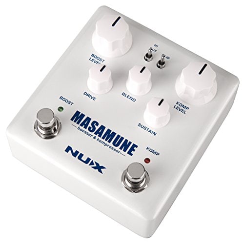 Pedal de Compresor y Impulsor de Guitarra Analógico NUX - Imagen 3