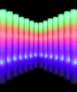 LifBetter Light Up Glow Sticks a granel, palos de espuma