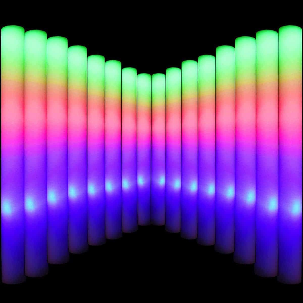 LifBetter Light Up Glow Sticks a granel, palos de espuma