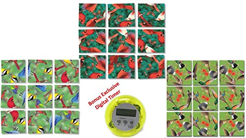 Paquete de Rompecabezas Scramble Squares B Dazzle Birds - Imagen 3