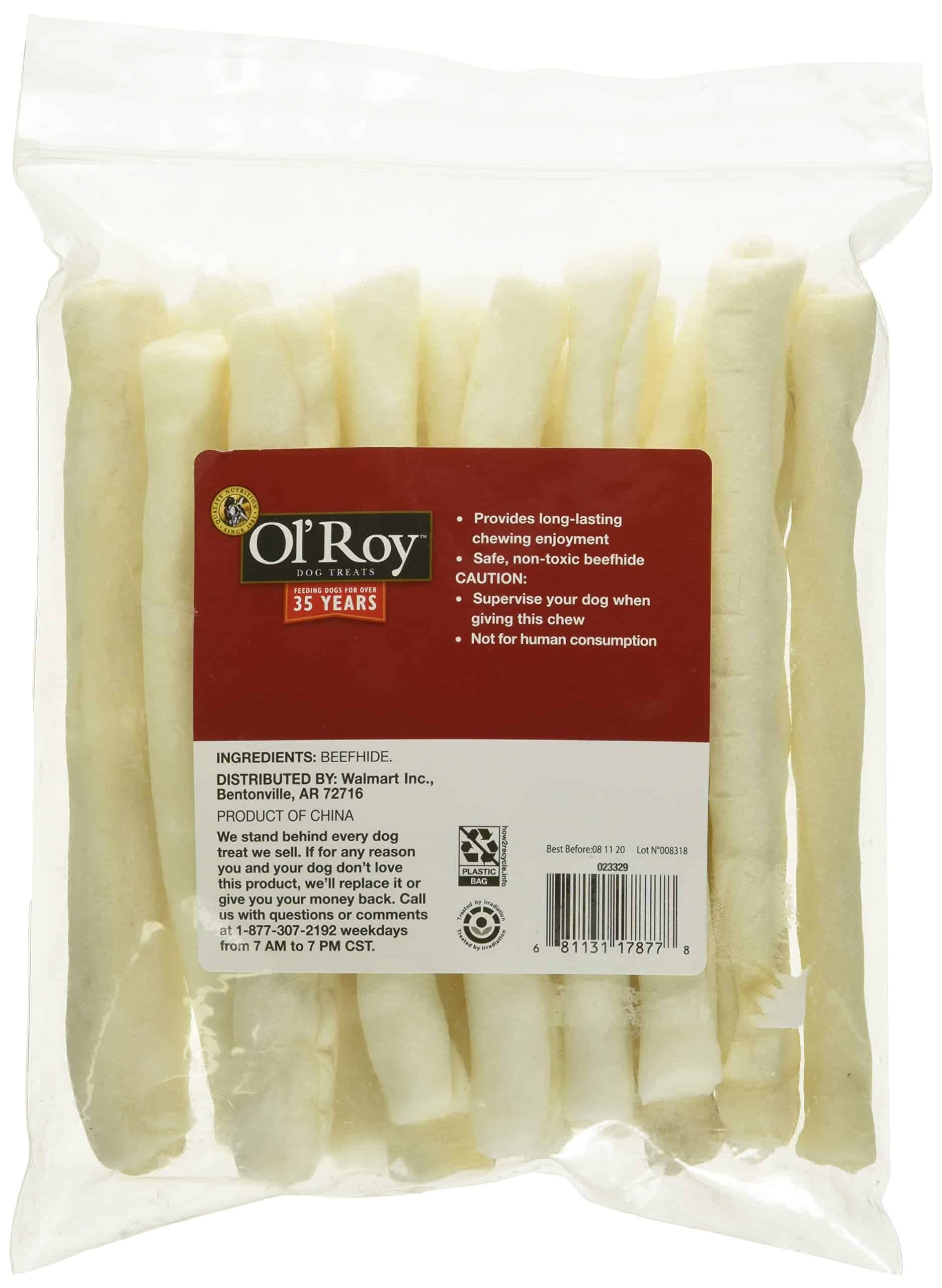 Rollos de Cuero Crudo Ol' Roy de 6 Pulgadas - Imagen 3