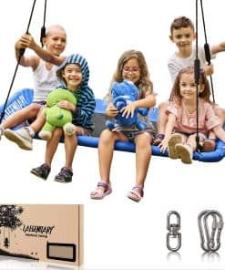 Columpio redondo de 60 pulgadas para niños y adultos -