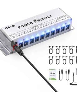 Fuente de Alimentación para Pedal de Guitarra OTraki con 10