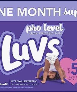 Pañales Talla 5 (más de 27 libras), 148 unidades - Luvs