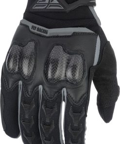 Guantes de conducción Fly Racing Patrol XC (Negro, Mediano)