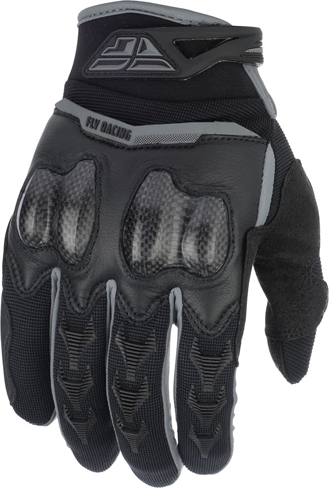 Guantes de montar Fly Racing Patrol XC (Negro, X-Small)