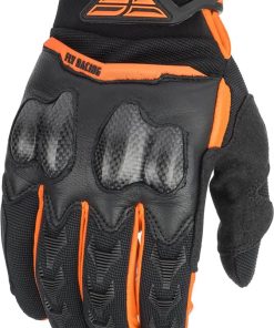 Guantes de conducción Fly Racing Patrol XC (Naranja/Negro,