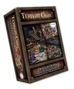Set Grande de Mantic Games Terrain Crate - Dungeon Depths |
