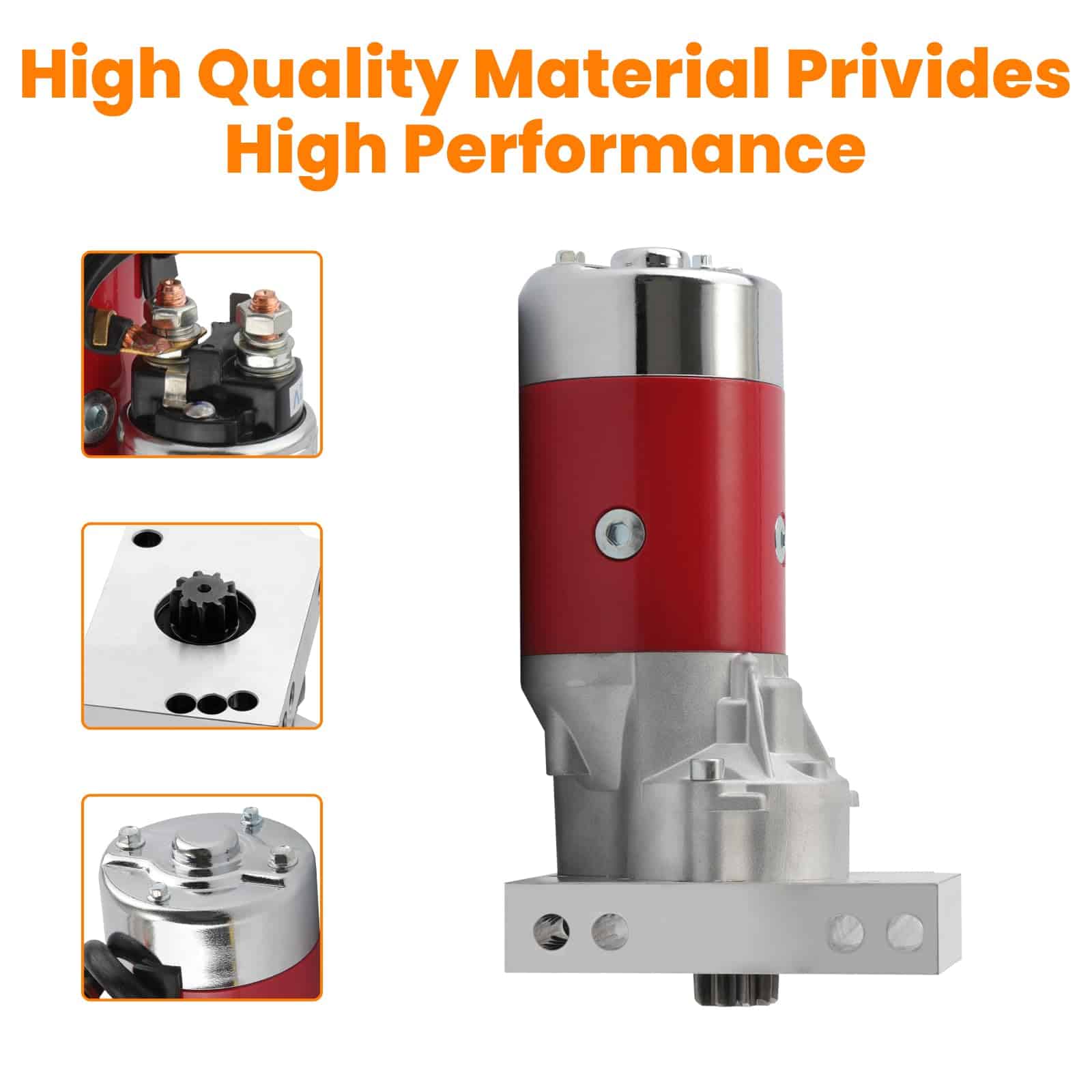 Arrancador Mini de Alto Torque de 3HP 18493 para Chevy SBC - Imagen 9